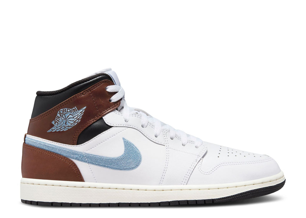 AIR JORDAN 1 RETRO MID SE 'BROWN BLUE GREY'