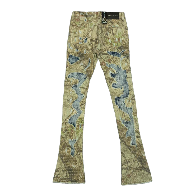 WAIMEA STACKED JEANS ‘CAMO’