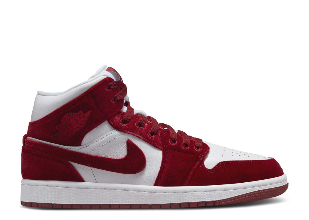 AIR JORDAN WMNS 1 MID 'RED VELVET'