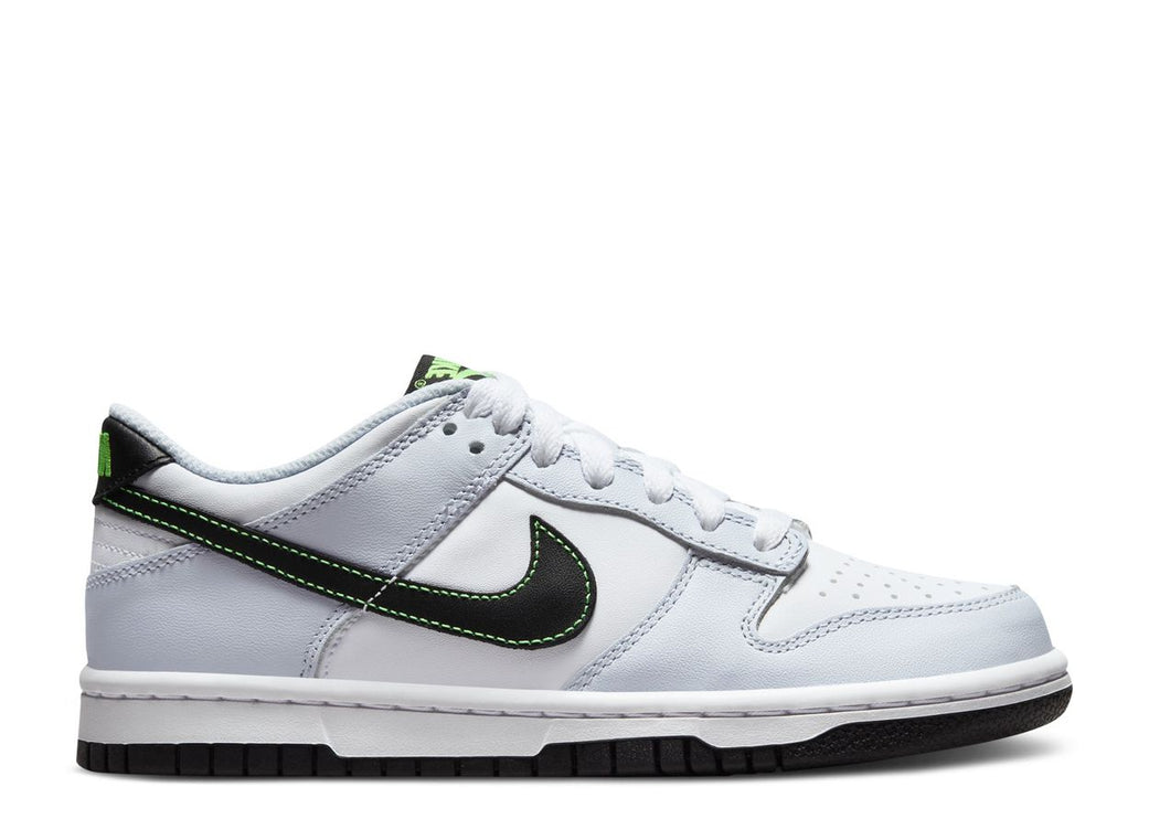 NIKE DUNK LOW GS 'GREY GREEN STRIKE'