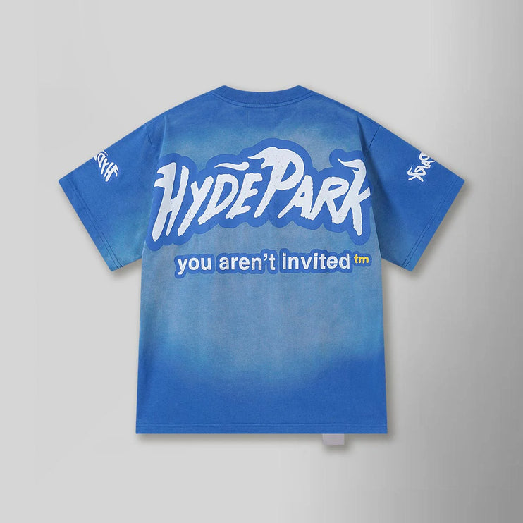 HYDE PARK SPONSORWAY TEE ‘COOL BLUE’