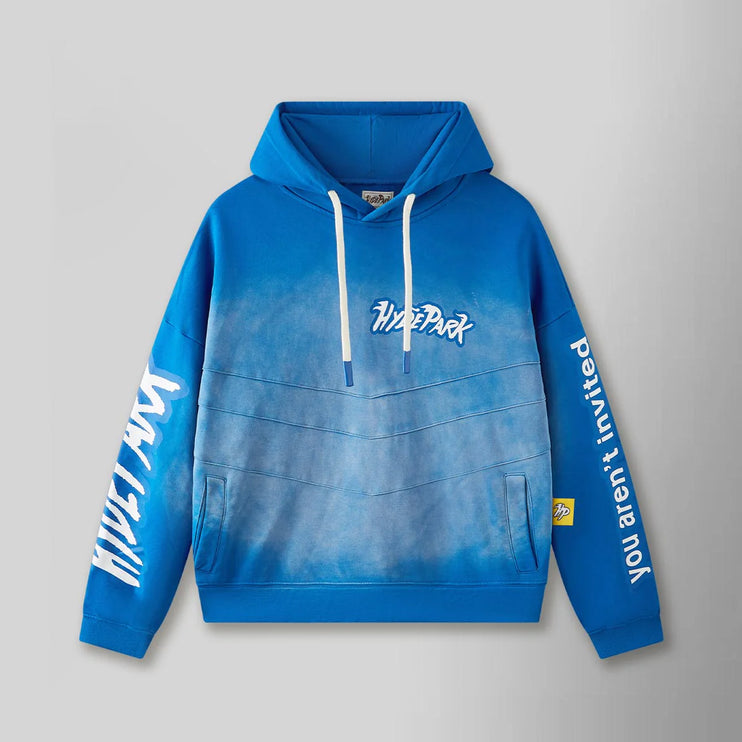 HYDE PARK DOUBLE VELOCITY HOODIE ‘COOL BLUE’