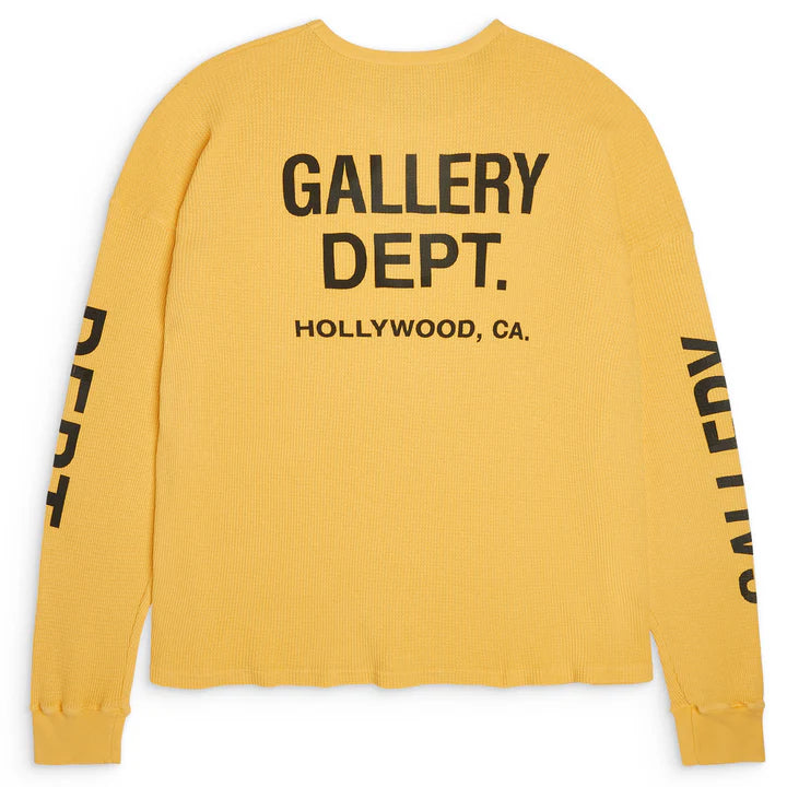 GALLERY DEPT. THERMAL L/S ‘YELLOW’