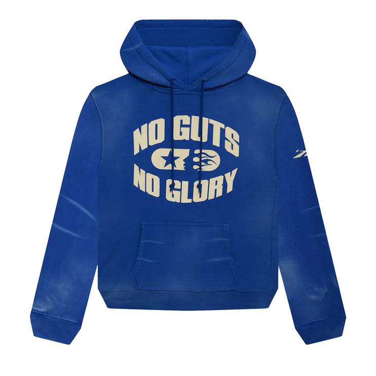 HELLSTAR NO GUTS NO GLORY HOODIE ‘BLUE’