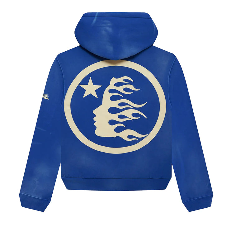 HELLSTAR NO GUTS NO GLORY HOODIE ‘BLUE’