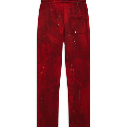 HELLSTAR SPORTS RED TYE-DYE SKULL SWEATPANTS