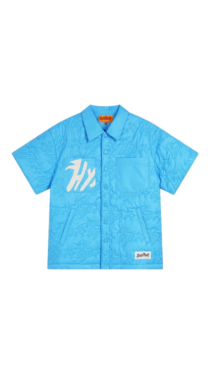 HYDE PARK PUFFY PARK WORK SHIRT BLUE