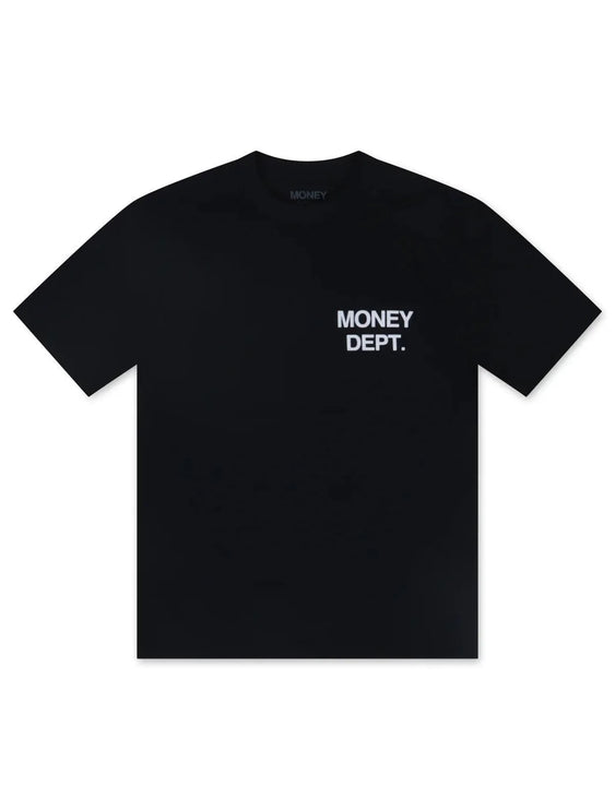 Money Dept. Los Angeles Heavyweight Tee - Black/White