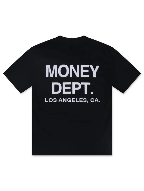 Money Dept. Los Angeles Heavyweight Tee - Black/White