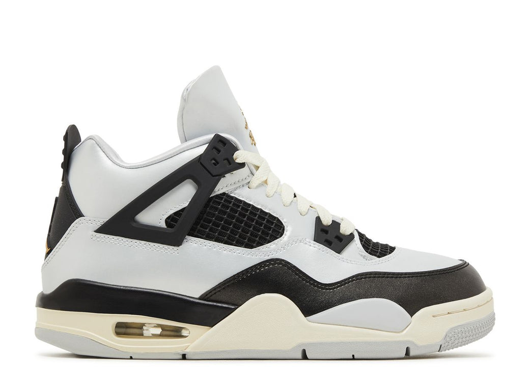 AIR JORDAN 4 RETRO GS 'PLATINUM GOLD'